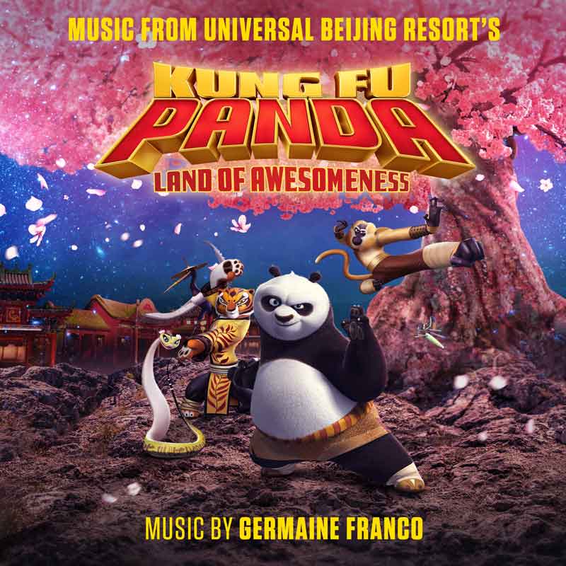 Kung Fu Panda: Land of Awesomeness; Music by Germaine Franco